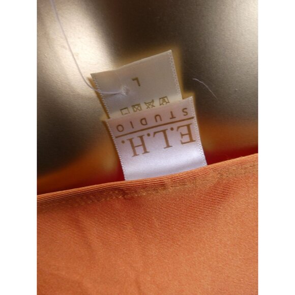 E.L.H.‎ Studio Fashion Midi Dress Women's Size L - Picture 6 of 6